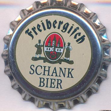 Beer cap Nr.26728: Freiberger Schankbier produced by Freiberger Brauhaus AG/Freiberg