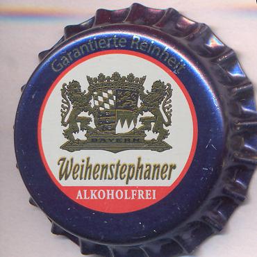 Beer cap Nr.26732: Weihenstephaner Alkoholfrei produced by Bayrische Staatsbrauerei Weihenstephan/Freising