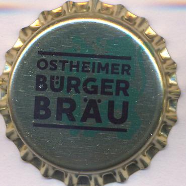 Beer cap Nr.26734: Ostheimer Bürger Bräu produced by Ostheimer Bürgerbräu/Ostheim v.d. Rhön