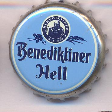 Beer cap Nr.26758: Benediktiner Hell produced by Anton Sturm Erste Coburger Exportbierbrauerei AG/Coburg