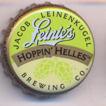 Beer cap Nr.26893: Leinie's Hoppin Helles produced by Jacob Leinenkugel Brewing Co/Chipewa Falls