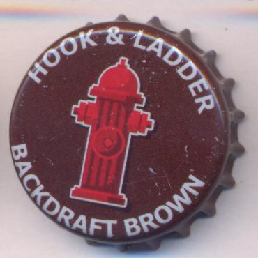 Beer cap Nr.26902: Backdraft Brown produced by Hook & Ladder Brewing Company/Silver Spring