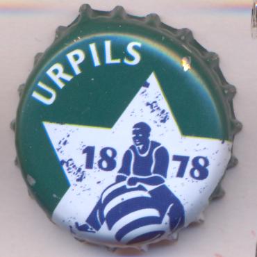 Beer cap Nr.27020: Urpils 1878 produced by Karlsberg Brauerei/Homburg/Saar