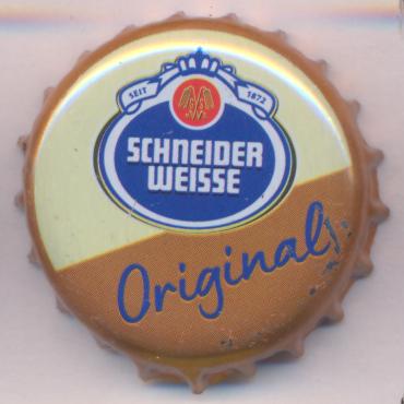 Beer cap Nr.27026: Original Schneider Weisse produced by G. Schneider & Sohn/Kelheim