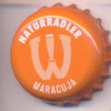 Beer cap Nr.27030: Naturradler Maracuja produced by Wernesgrüner Brauerei AG/Wernesgrün