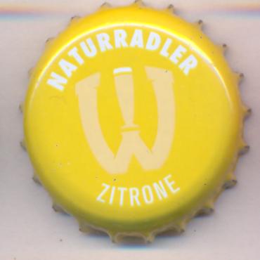 Beer cap Nr.27038: Naturradler Zitrone produced by Wernesgrüner Brauerei AG/Wernesgrün