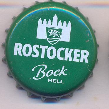 Beer cap Nr.27069: Rostocker Bock Hell produced by Rostocker Brauerei GmbH/Rostock