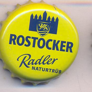 Beer cap Nr.27070: Rostocker Radler Naturtrüb produced by Rostocker Brauerei GmbH/Rostock