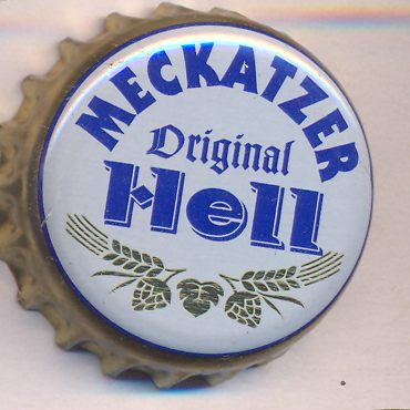 Beer cap Nr.27077: Meckatzer Original Hell produced by Meckatzer Löwenbräu/Meckatz