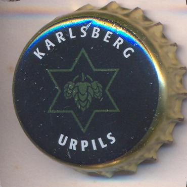 Beer cap Nr.27096: Karlsberg Urpils produced by Karlsberg Brauerei/Homburg/Saar