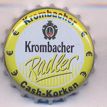 Beer cap Nr.27105: Krombacher Radler produced by Krombacher Brauerei Bernard Schaedeberg GmbH & Co/Kreuztal