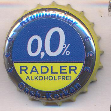 Beer cap Nr.27110: Krombacher Radler Alkoholfrei produced by Krombacher Brauerei Bernard Schaedeberg GmbH & Co/Kreuztal