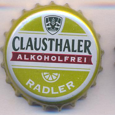 Beer cap Nr.27123: Clausthaler Radler produced by Binding Brauerei/Frankfurt/M.