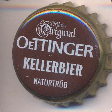 Beer cap Nr.27126: Oettinger Kellerbier Naturtrüb produced by Oettinger Brauerei GmbH/Oettingen