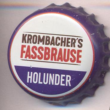 Beer cap Nr.27150: Krombacher Fassbrause Holunder produced by Krombacher Brauerei Bernard Schaedeberg GmbH & Co/Kreuztal