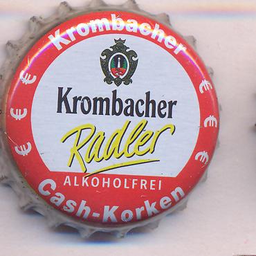 Beer cap Nr.27154: Krombacher Radler Alkoholfrei produced by Krombacher Brauerei Bernard Schaedeberg GmbH & Co/Kreuztal