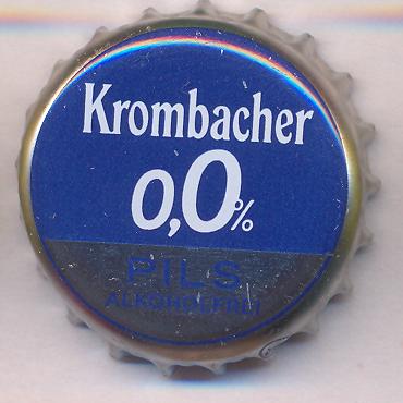 Beer cap Nr.27158: Krombacher Pils Alkoholfrei produced by Krombacher Brauerei Bernard Schaedeberg GmbH & Co/Kreuztal