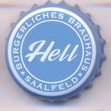 Beer cap Nr.27248: Hell produced by Bürgerliches Brauhaus Saalfeld/Saalfeld